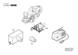 New Genuine Bosch 2607022304 DC motor
