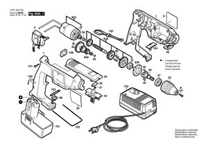New Genuine Bosch 2607022914 DC motor
