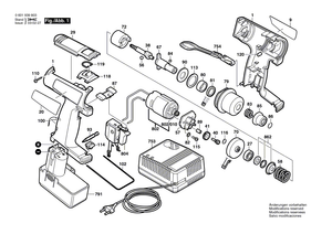 New Genuine Bosch 2607022934 DC motor
