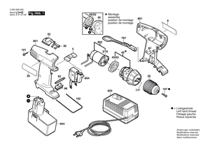 New Genuine Bosch 2607022941 DC motor