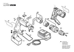 New Genuine Bosch 2607022982 DC motor