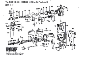New Genuine Bosch 2607200152 On-Off Switch