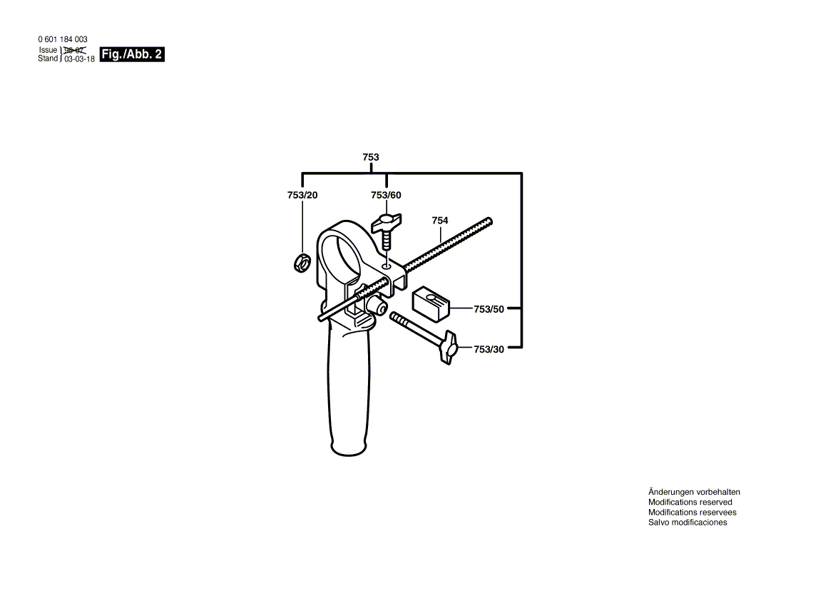 New Genuine Bosch 2607200365 On-Off Switch