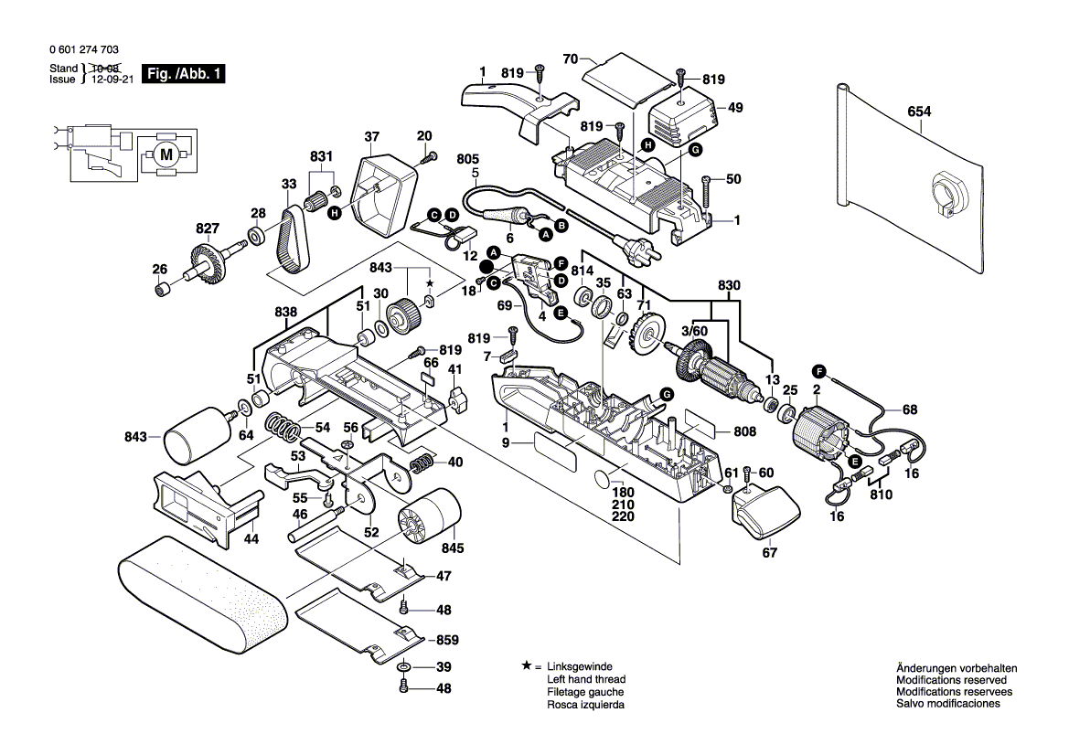 New Genuine Bosch 2607200385 Switch