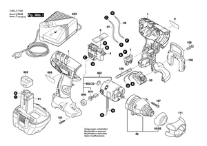 New Genuine Bosch 2607200489 On-Off Switch