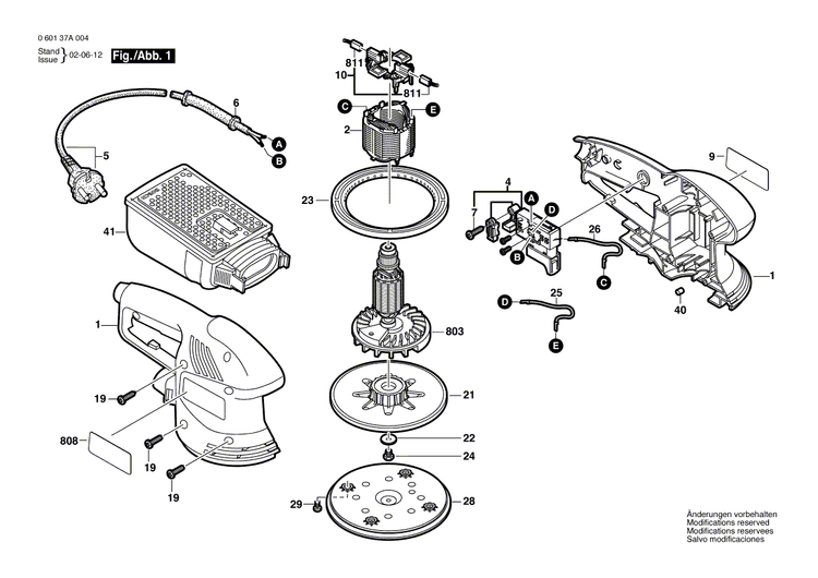 New Genuine Bosch 2607200526 Switch