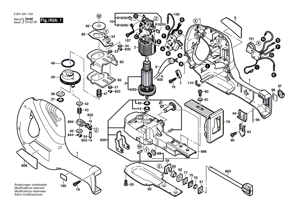 New Genuine Bosch 2607200541 Switch
