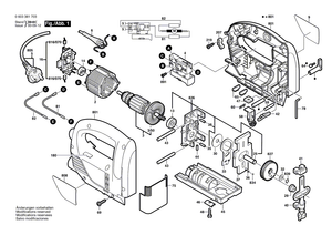 New Genuine Bosch 2607200581 On-Off Switch