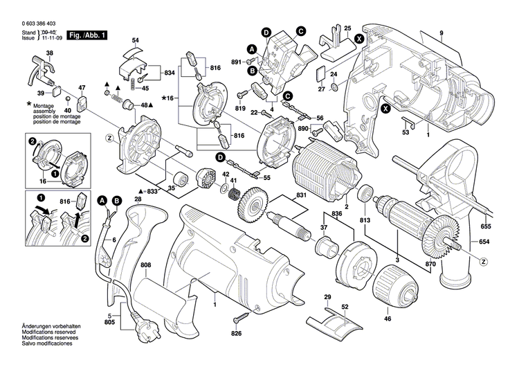 New Genuine Bosch 2607200601 Switch