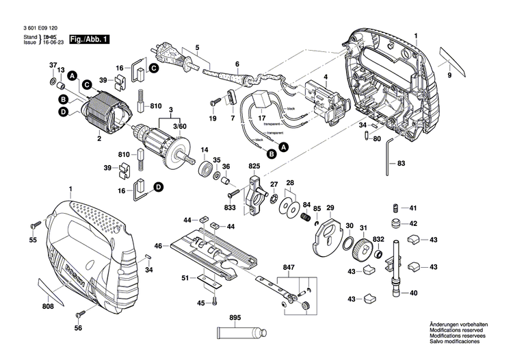New Genuine Bosch 2607200636 Switch