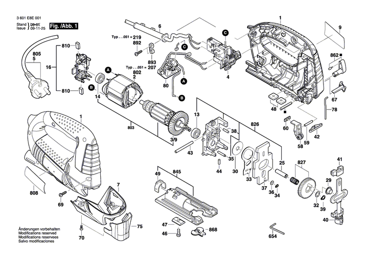 New Genuine Bosch 2607200644 Switch