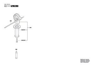 New Genuine Bosch 2607200657 On-Off Switch