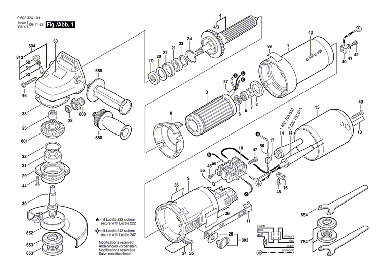 New Genuine Bosch 2607200674 Switch