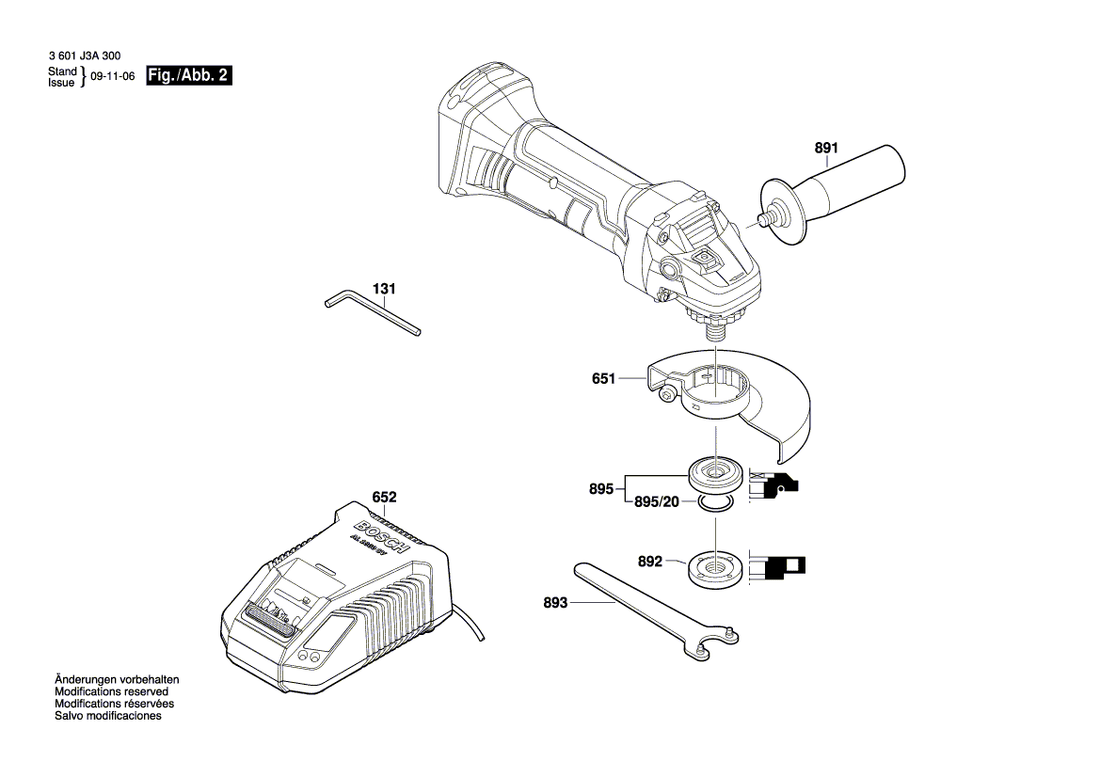 New Genuine Bosch 2607202071 On-Off Switch