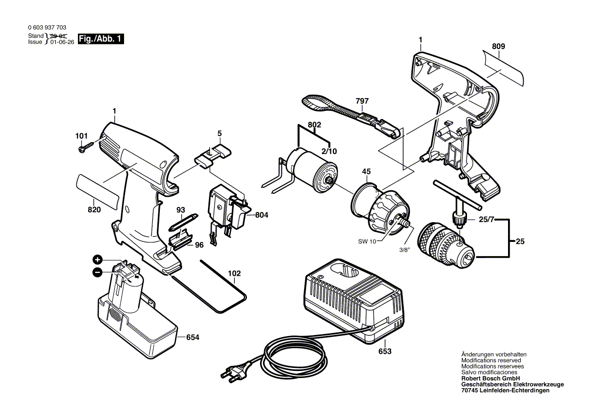 New Genuine Bosch 2607224329 Fast Charger