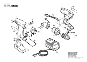 New Genuine Bosch 2607224329 Fast Charger
