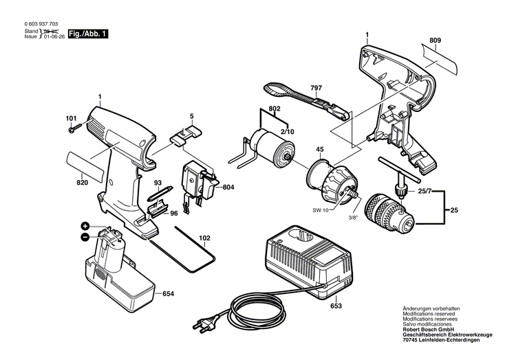 New Genuine Bosch 2607224329 Fast Charger