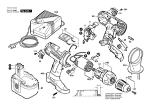 New Genuine Bosch 2607224433 Fast Charger