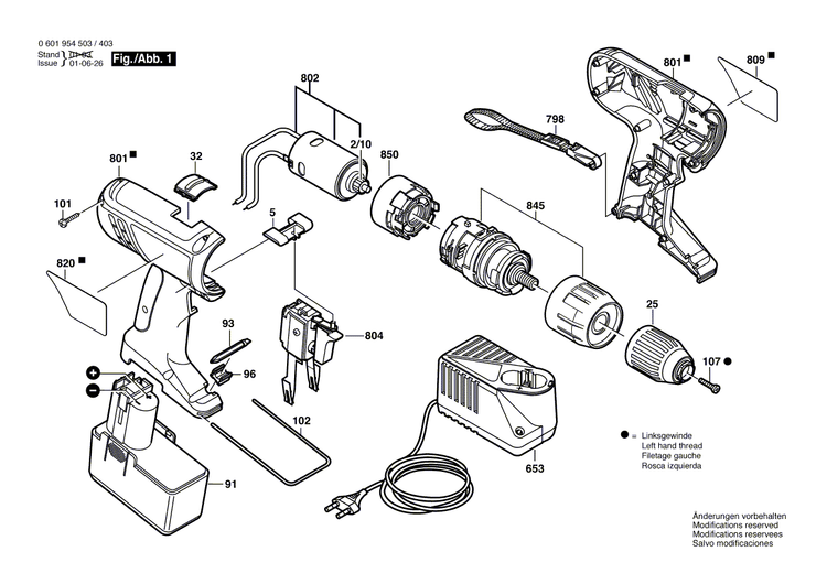 New Genuine Bosch 2607224437 Fast Charger