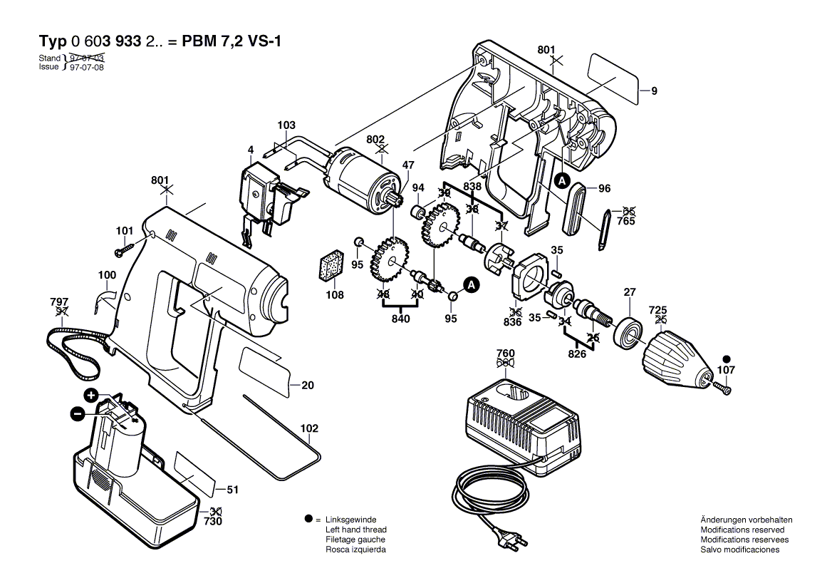 New Genuine Bosch 2607224705 Fast Charger