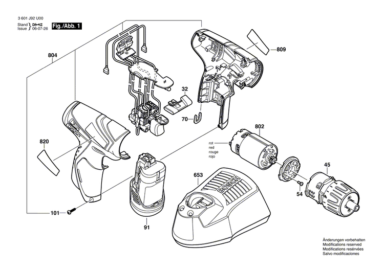 New Genuine Bosch 2607225141 Fast Charger