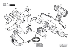 New Genuine Bosch 2607225185 Fast Charger
