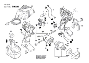 New Genuine Bosch 2607225207 Fast Charger