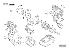 New Genuine Bosch 2607225475 Charger