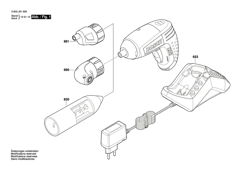 New Genuine Bosch 2607225811 Fast Charger