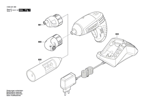 New Genuine Bosch 2607225813 Fast Charger