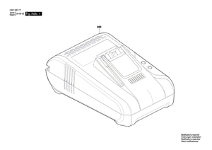 New Genuine Bosch 2607226179 Fast Charger