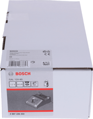 New Genuine Bosch 2607226220 Single Volt Charger GAL 12V-40