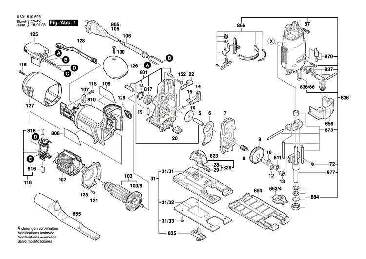 New Genuine Bosch 2607230082 Speed governor