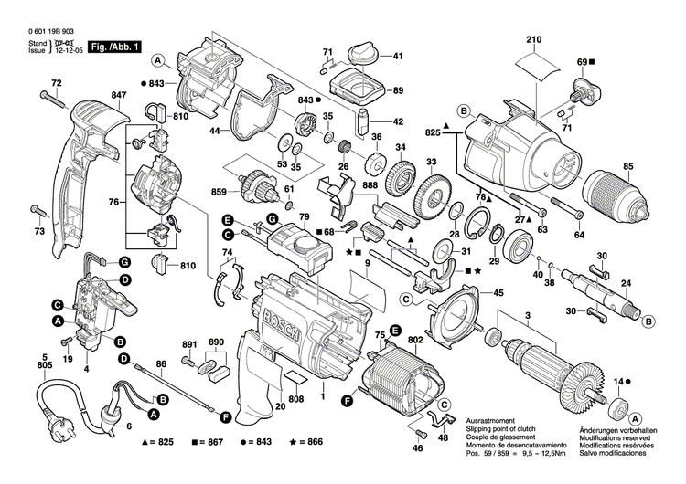 New Genuine Bosch 2607230086 Speed governor
