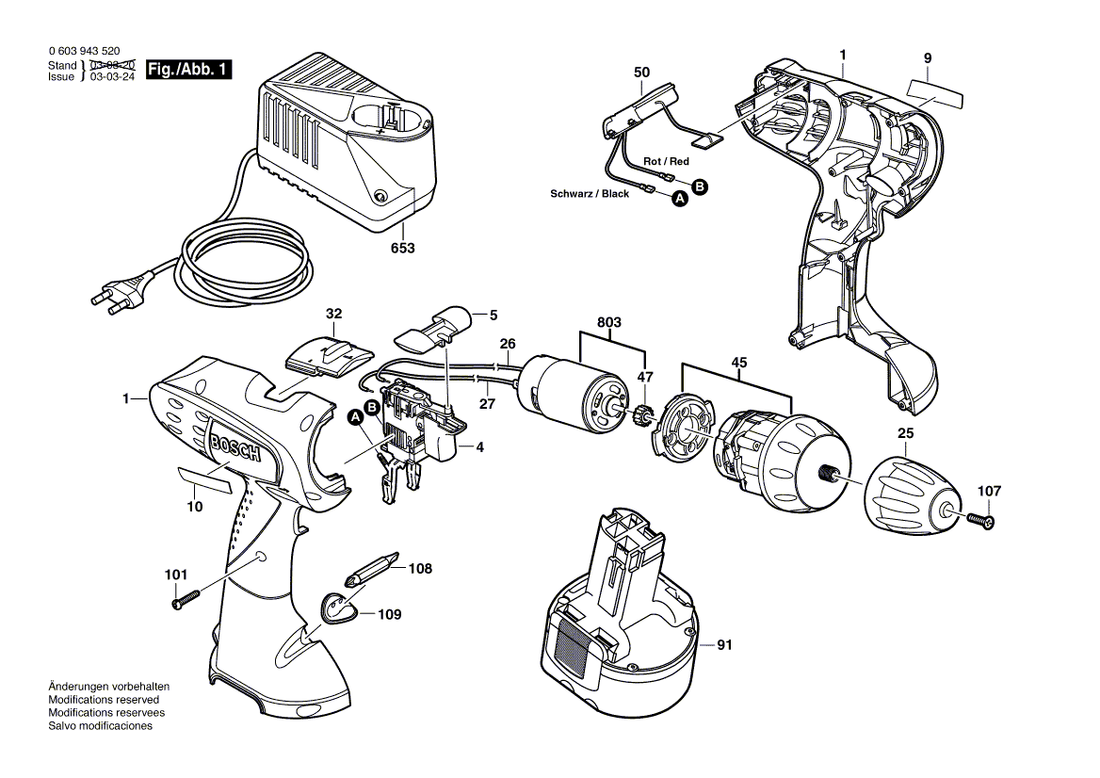 New Genuine Bosch 2607230090 Indicator Unit