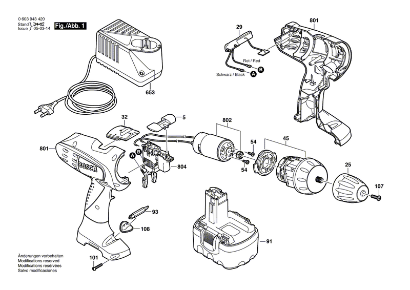 New Genuine Bosch 2607230091 Indicator Unit