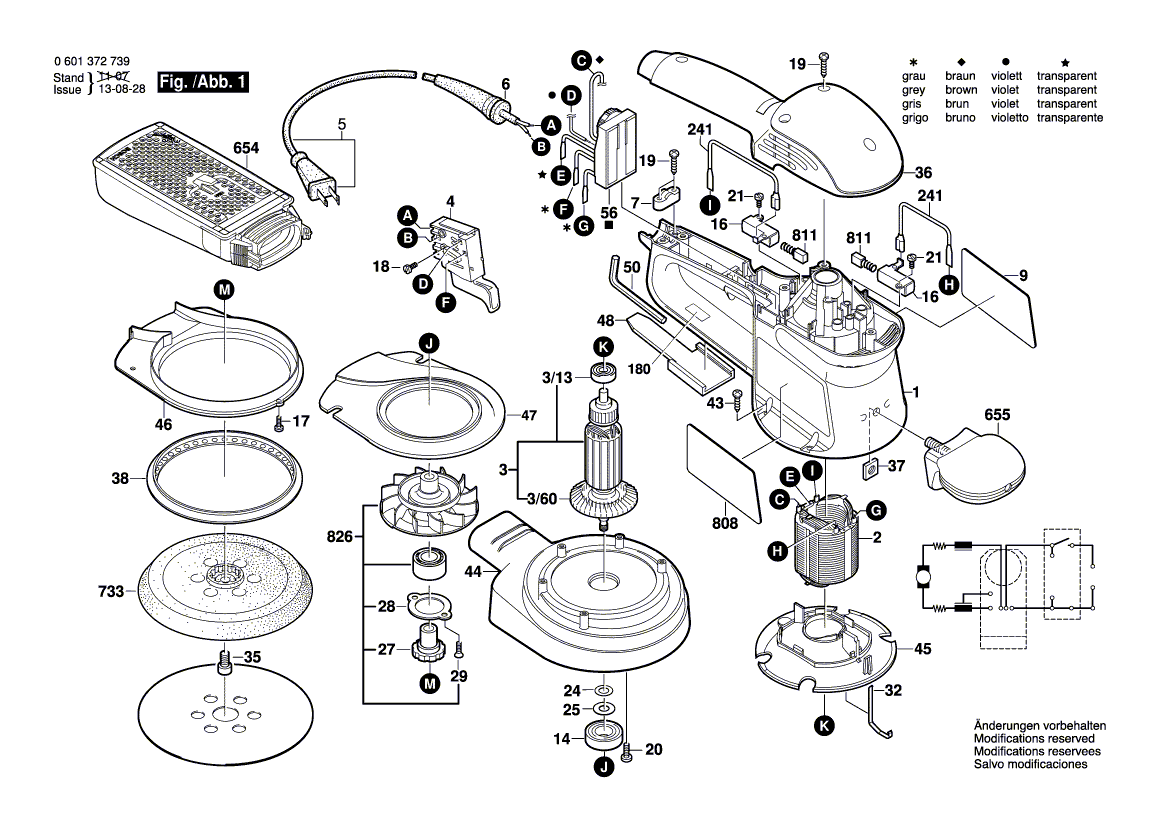 New Genuine Bosch 2607230118 Speed governor