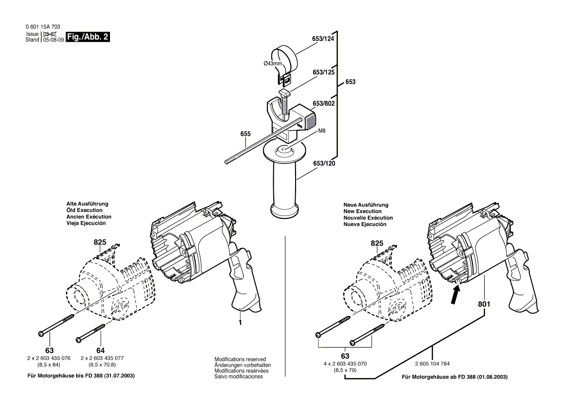 New Genuine Bosch 2607230905 Speed governor