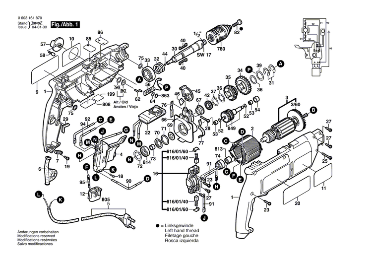 New Genuine Bosch 2607233005 Torque Control