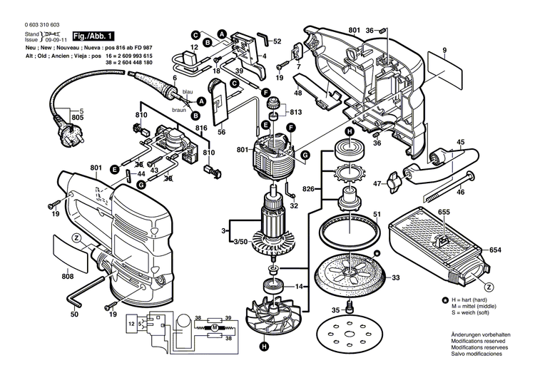 New Genuine Bosch 2607233023 Rpm Actuator