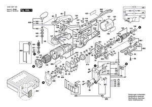 New Genuine Bosch 2607329129 Suppression Filter