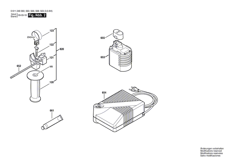 New Genuine Bosch 2607335223 Accumulator Battery
