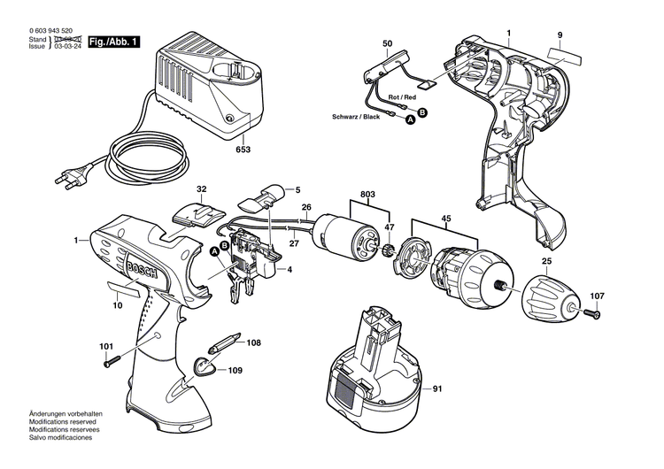 New Genuine Bosch 2607335697 Slide-In Accu Package
