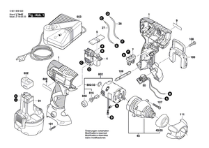 New Genuine Bosch 2607335739 Slide-In Accu Package