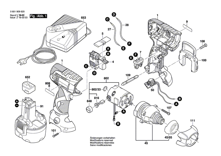 New Genuine Bosch 2607335739 Slide-In Accu Package