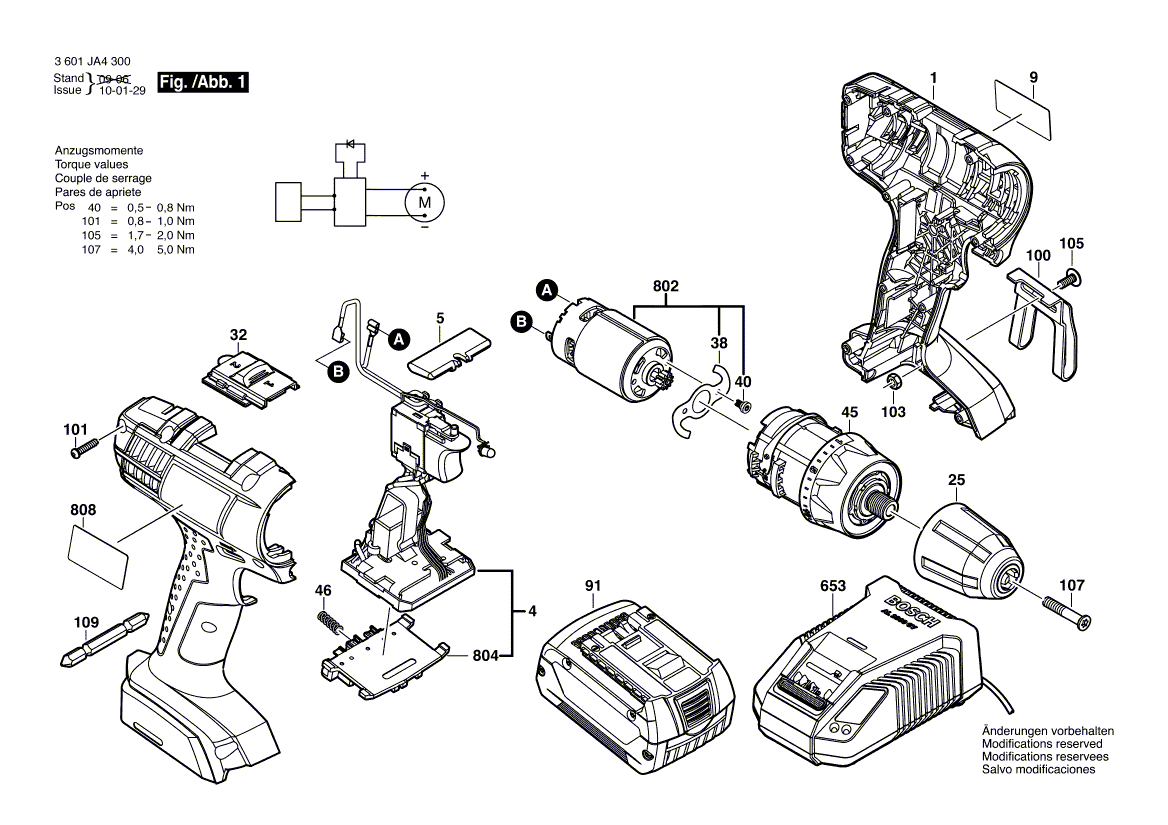 New Genuine Bosch 2607336649 Slide-In Accu Package