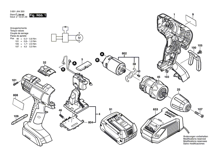 New Genuine Bosch 2607336649 Slide-In Accu Package