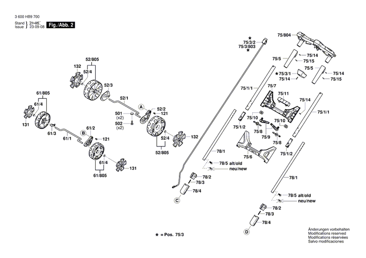 New Genuine Bosch 2607336913 Battery Pack