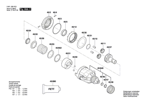 New Genuine Bosch 2607336941 Slide-In Accu Package