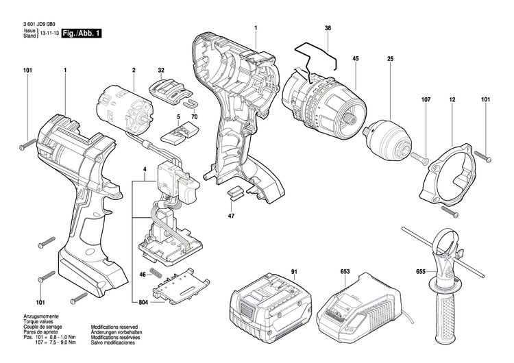 New Genuine Bosch 2607337003 Battery Pack